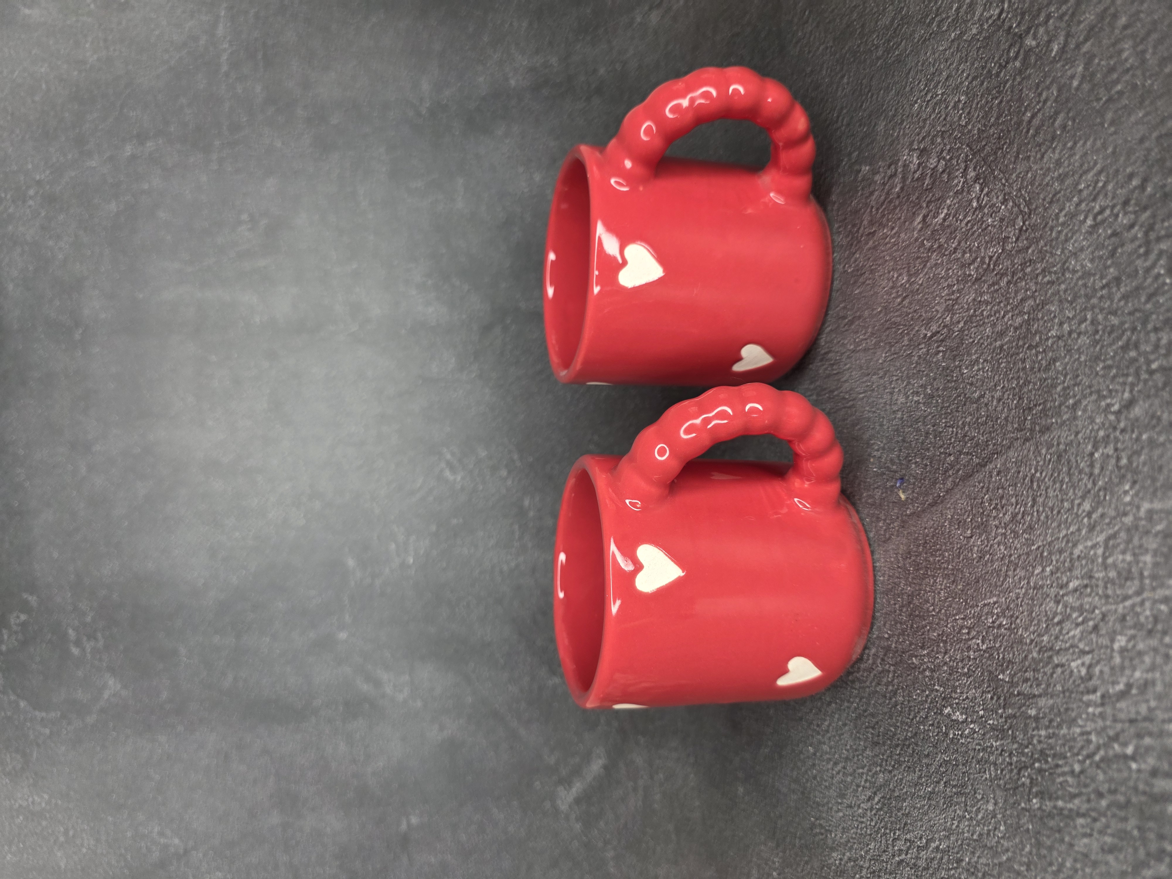 Red Heart Ceramic Mug