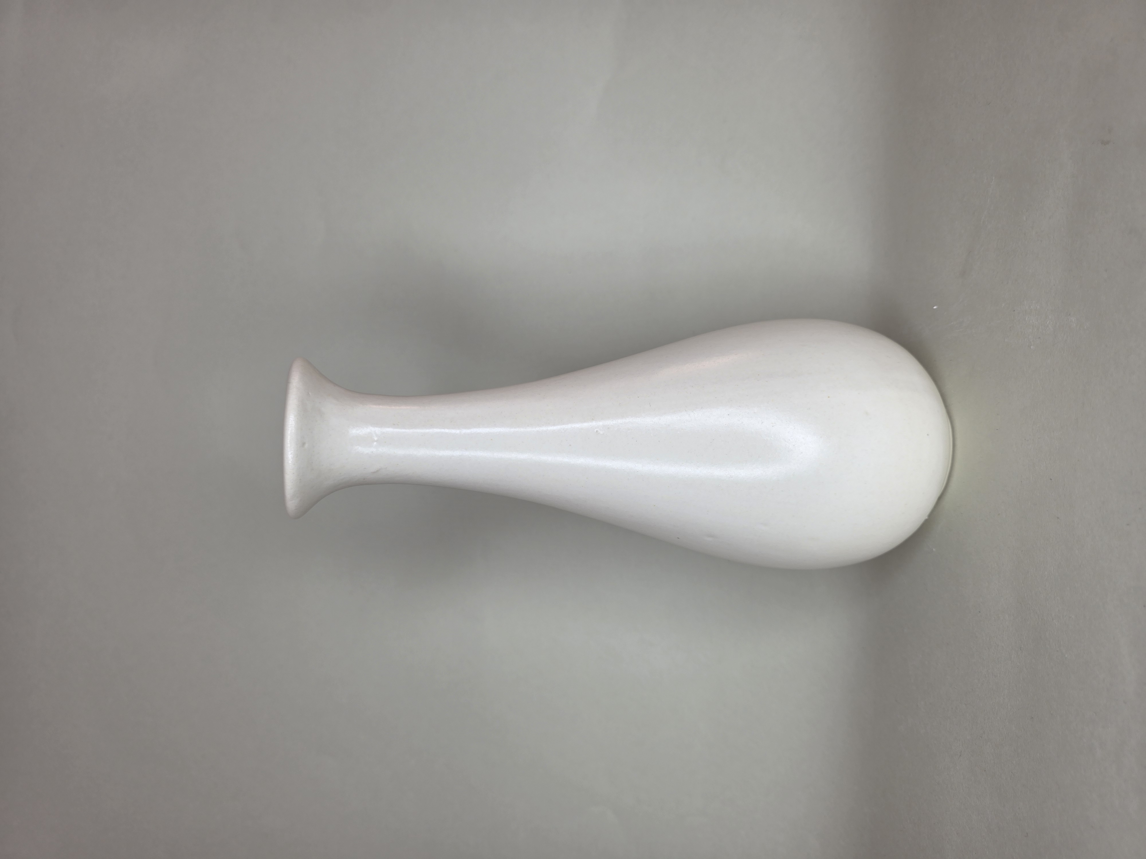 Elegant White Ceramic Vase