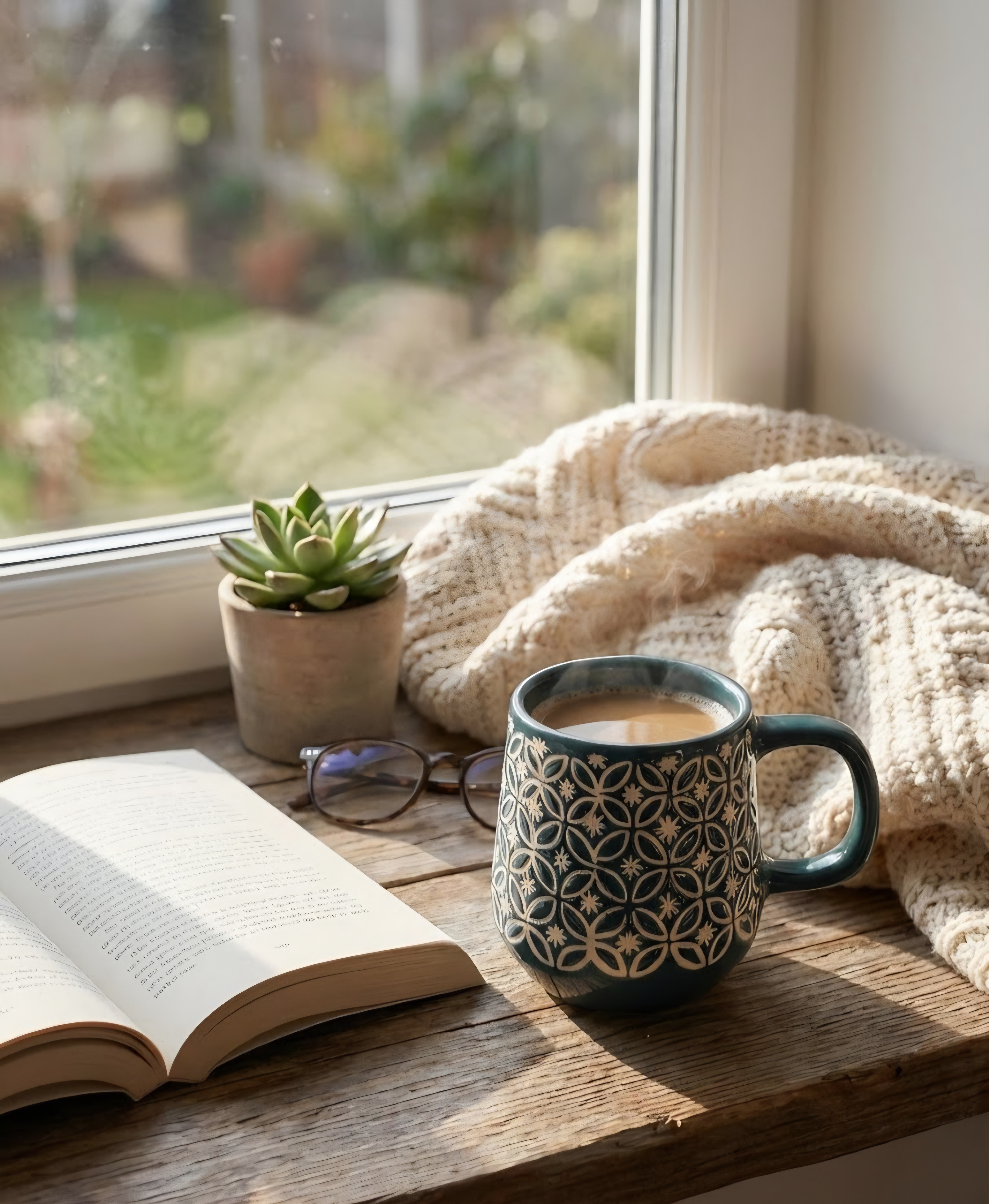 Geometric Pattern Ceramic Mug