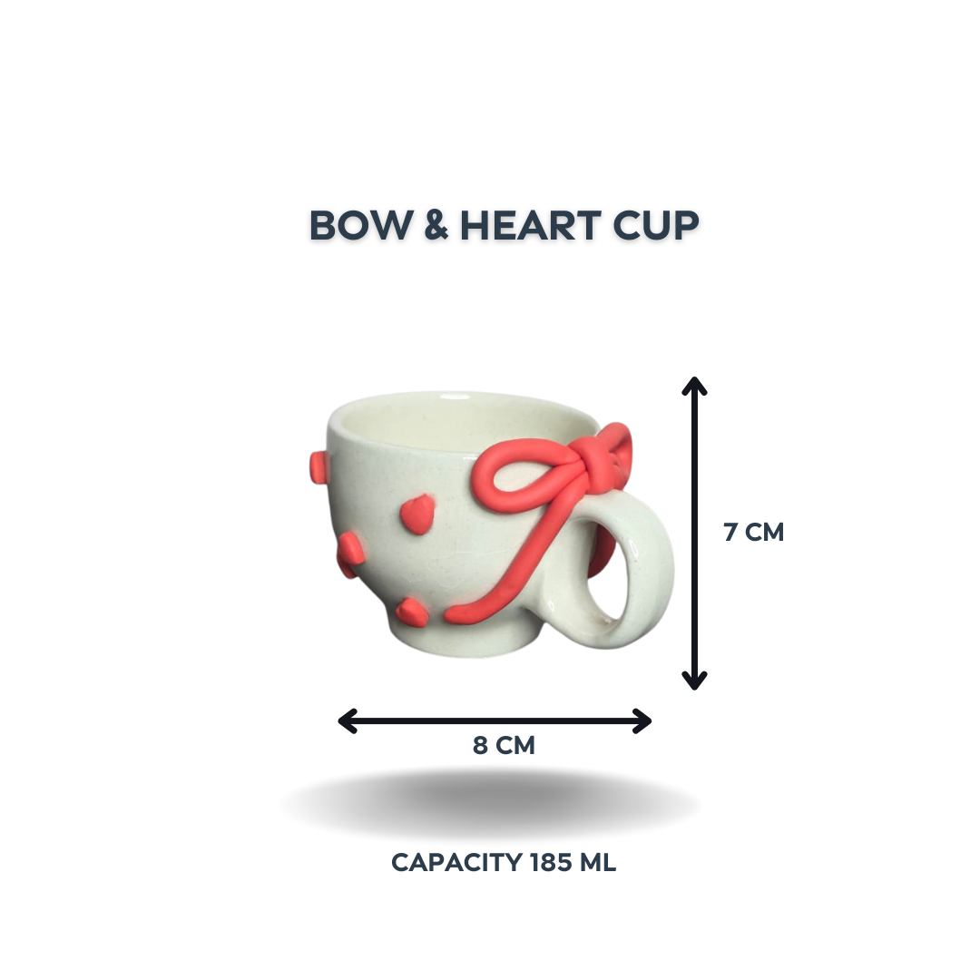 Heart & Bow Mug