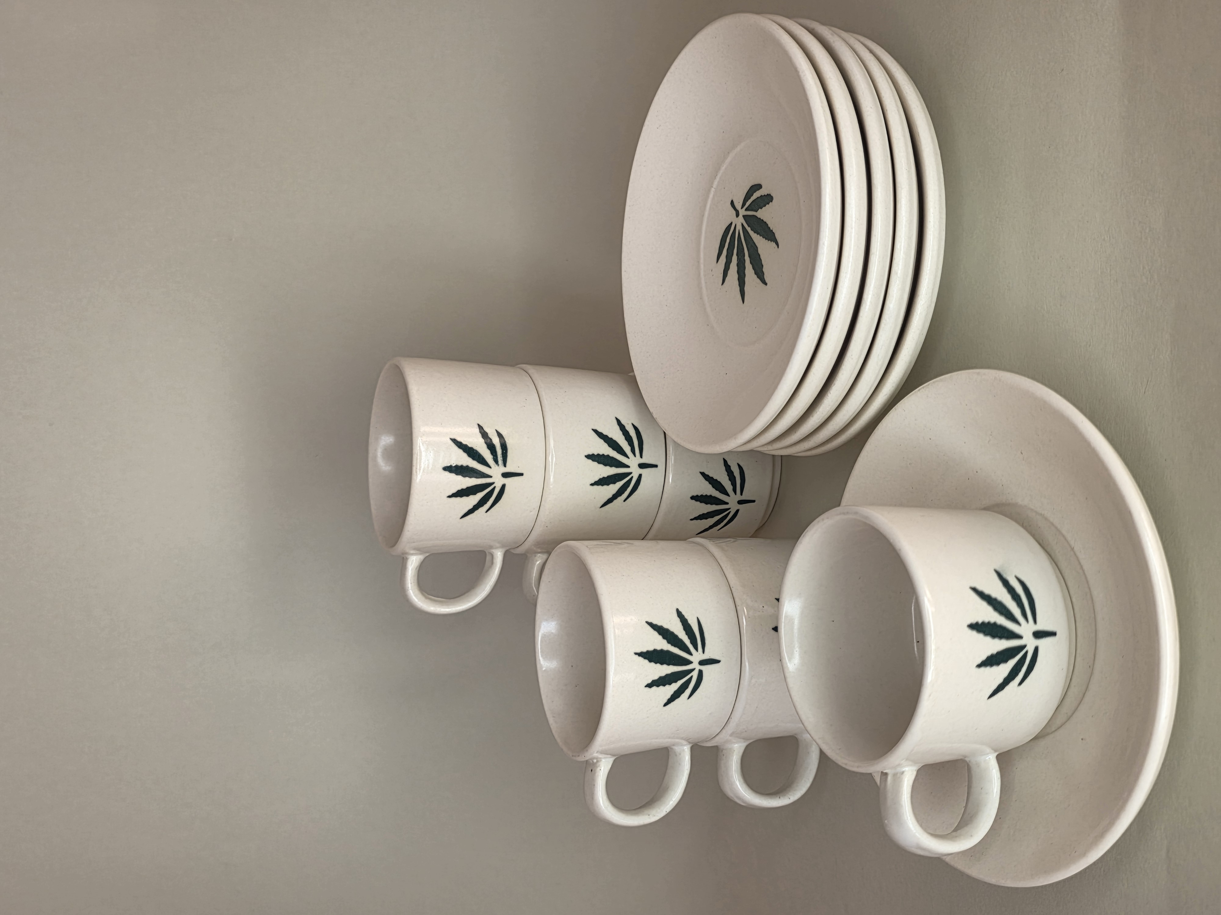 Ceramic Cup & Saucer Set