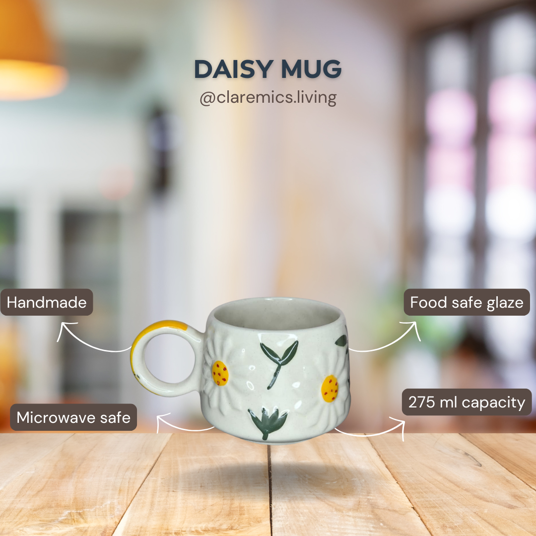 Daisy Ceramic Mug
