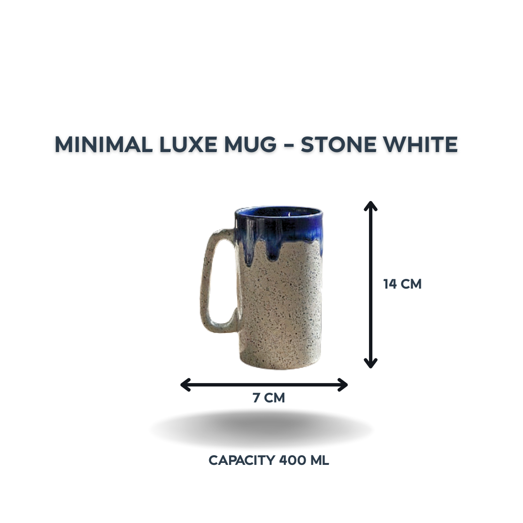 Minimal Luxe Mug - Stone White