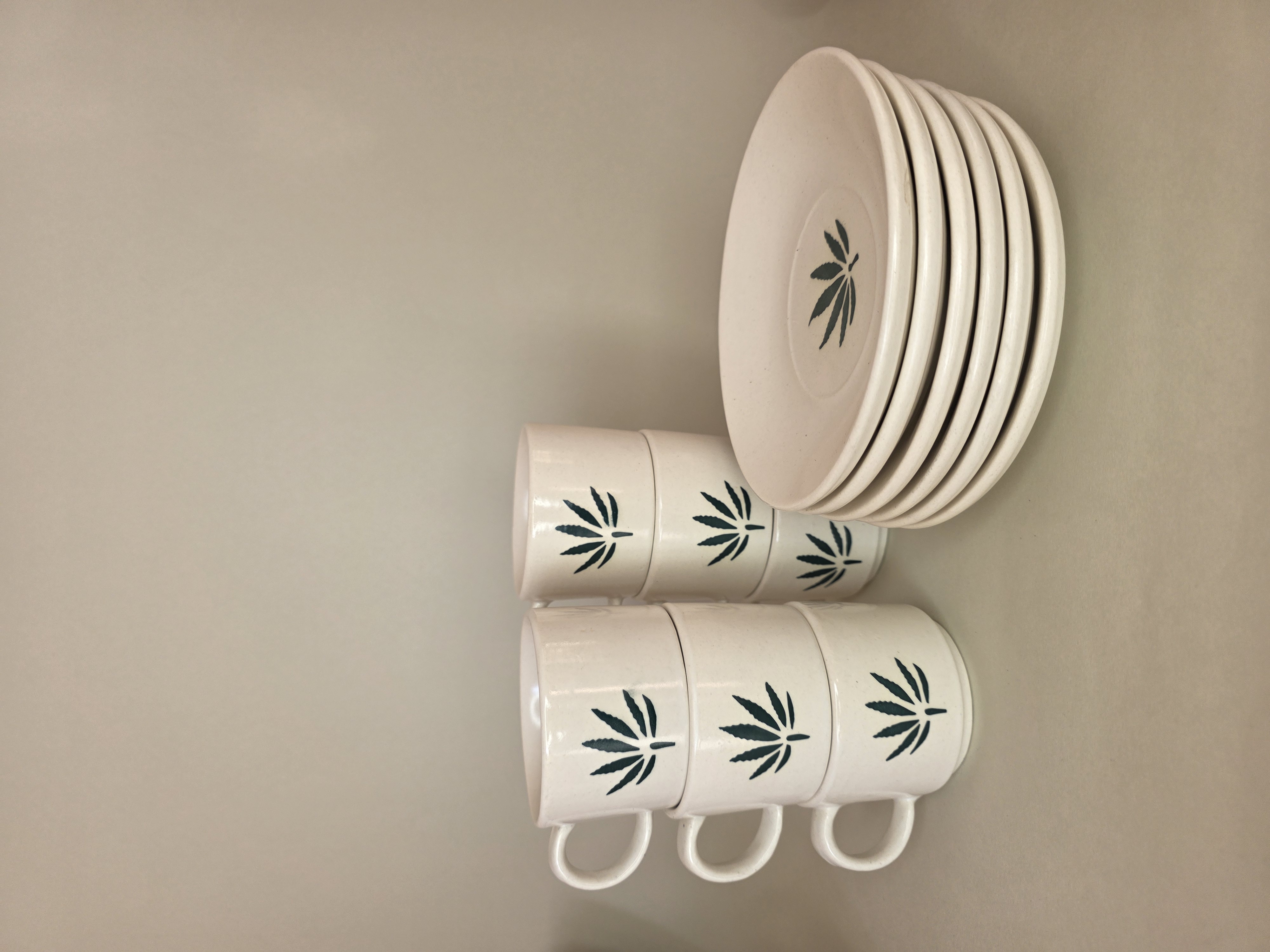 Ceramic Cup & Saucer Set