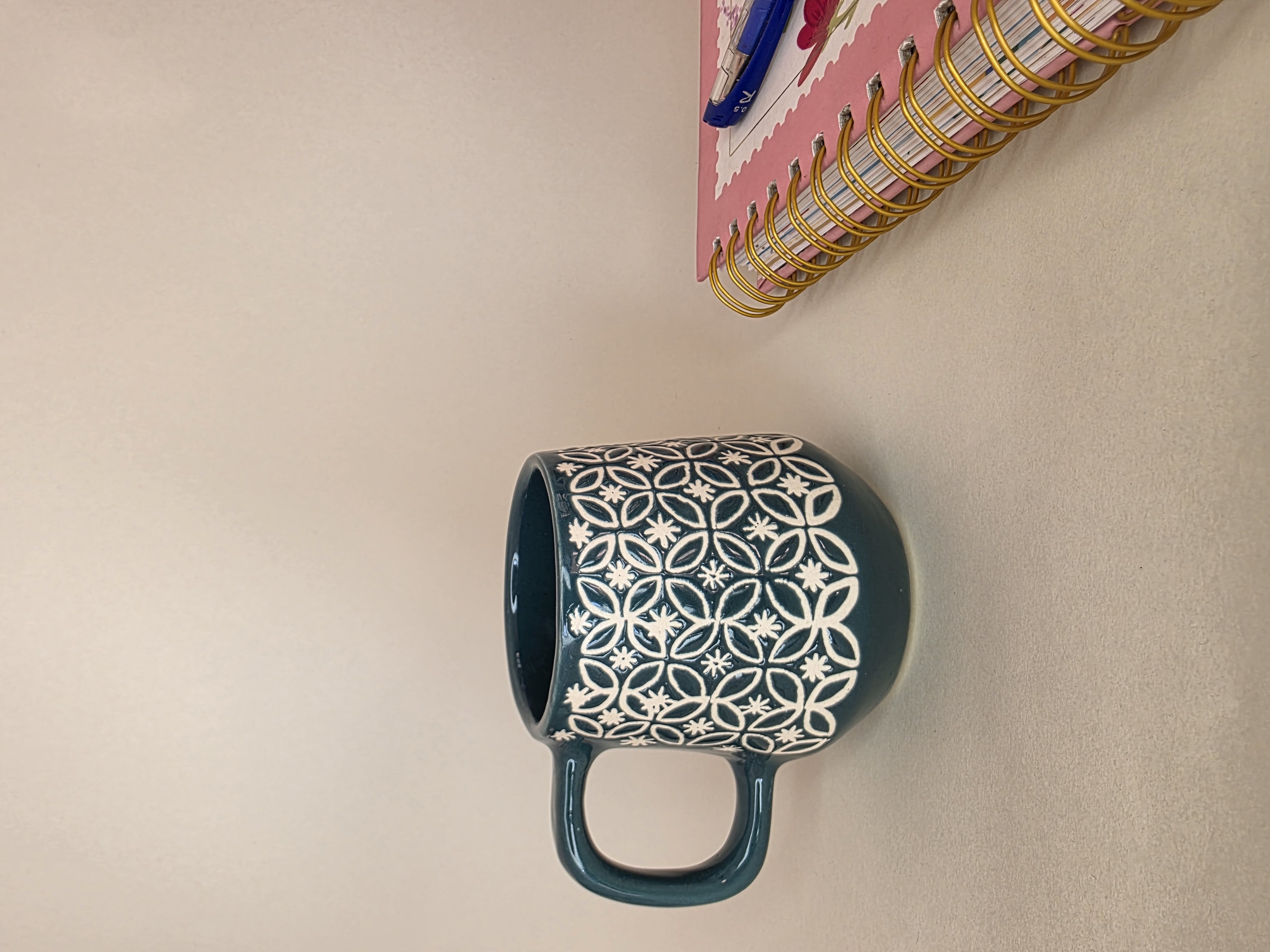 Geometric Pattern Ceramic Mug