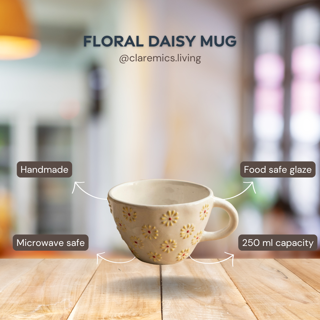 Floral Daisy Mug