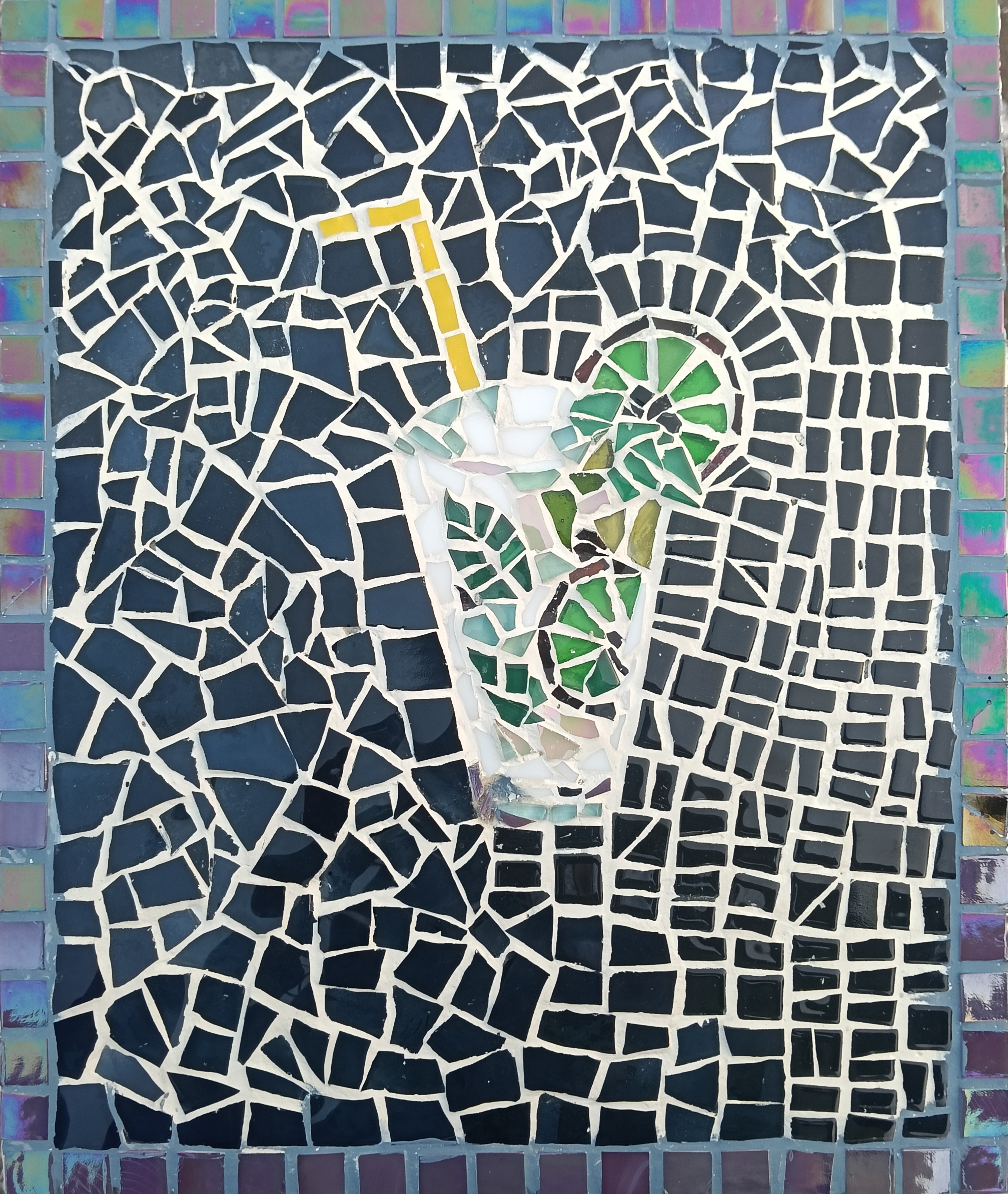 Mojito Mosaic Wall Art
