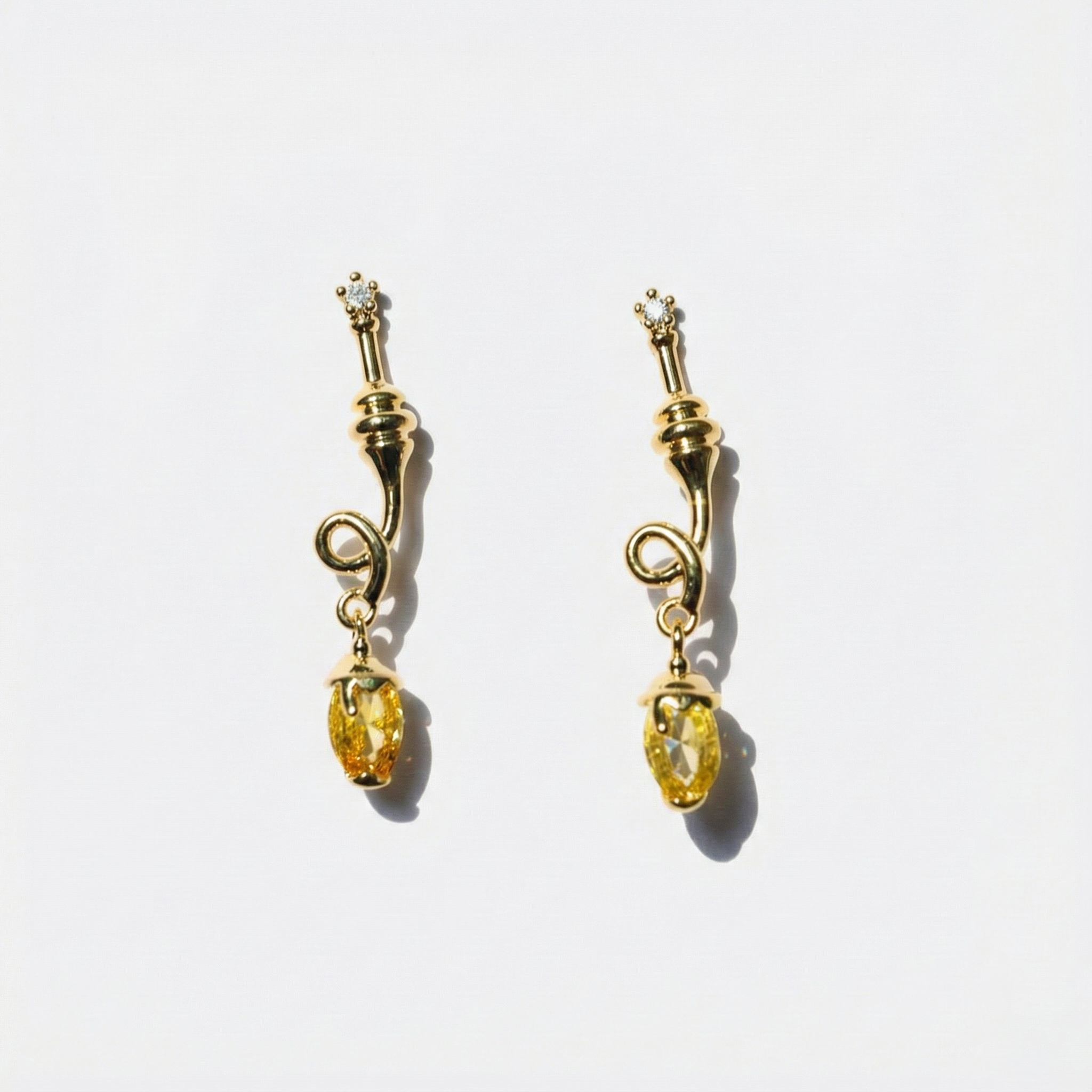 Sweet Honey Pot & Dipper Earrings