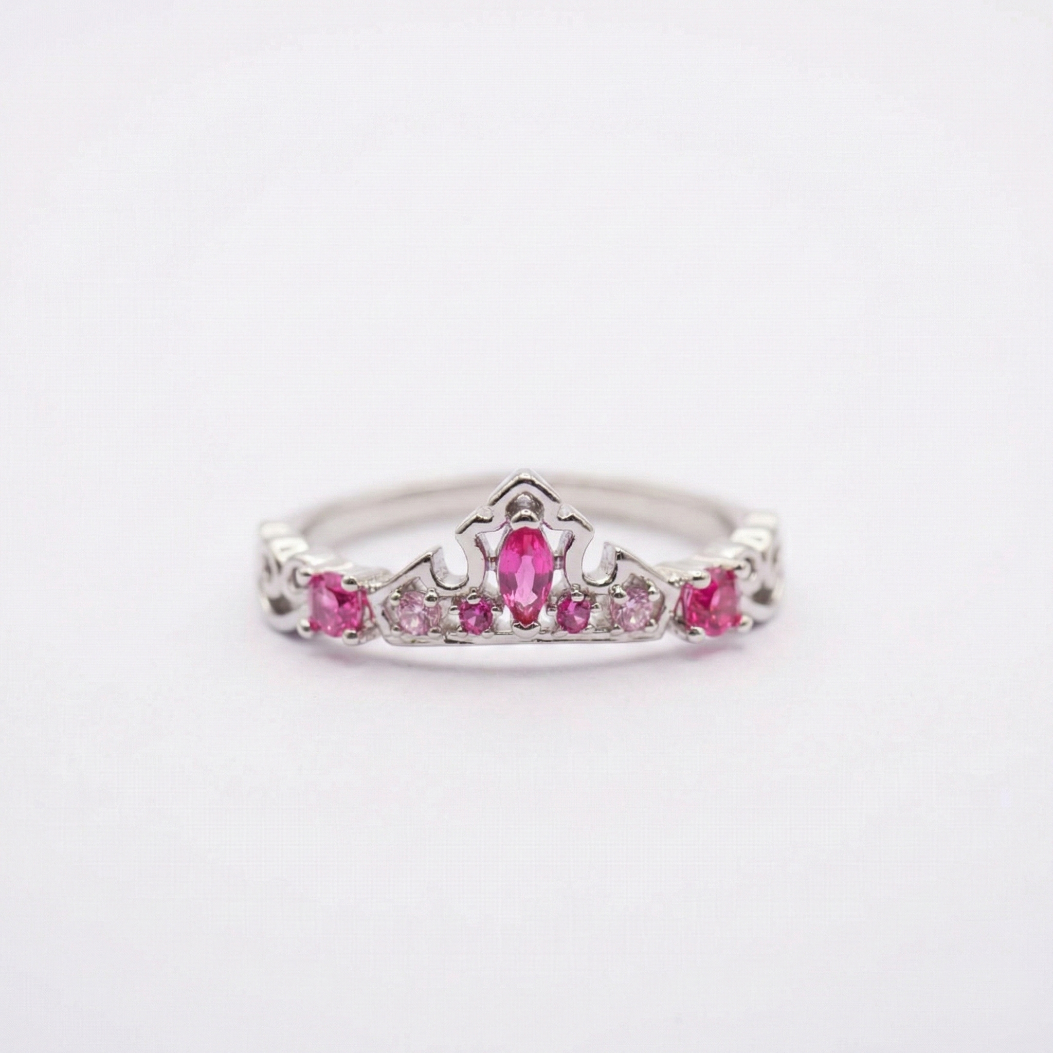 Aurora Inspired Crown Ring