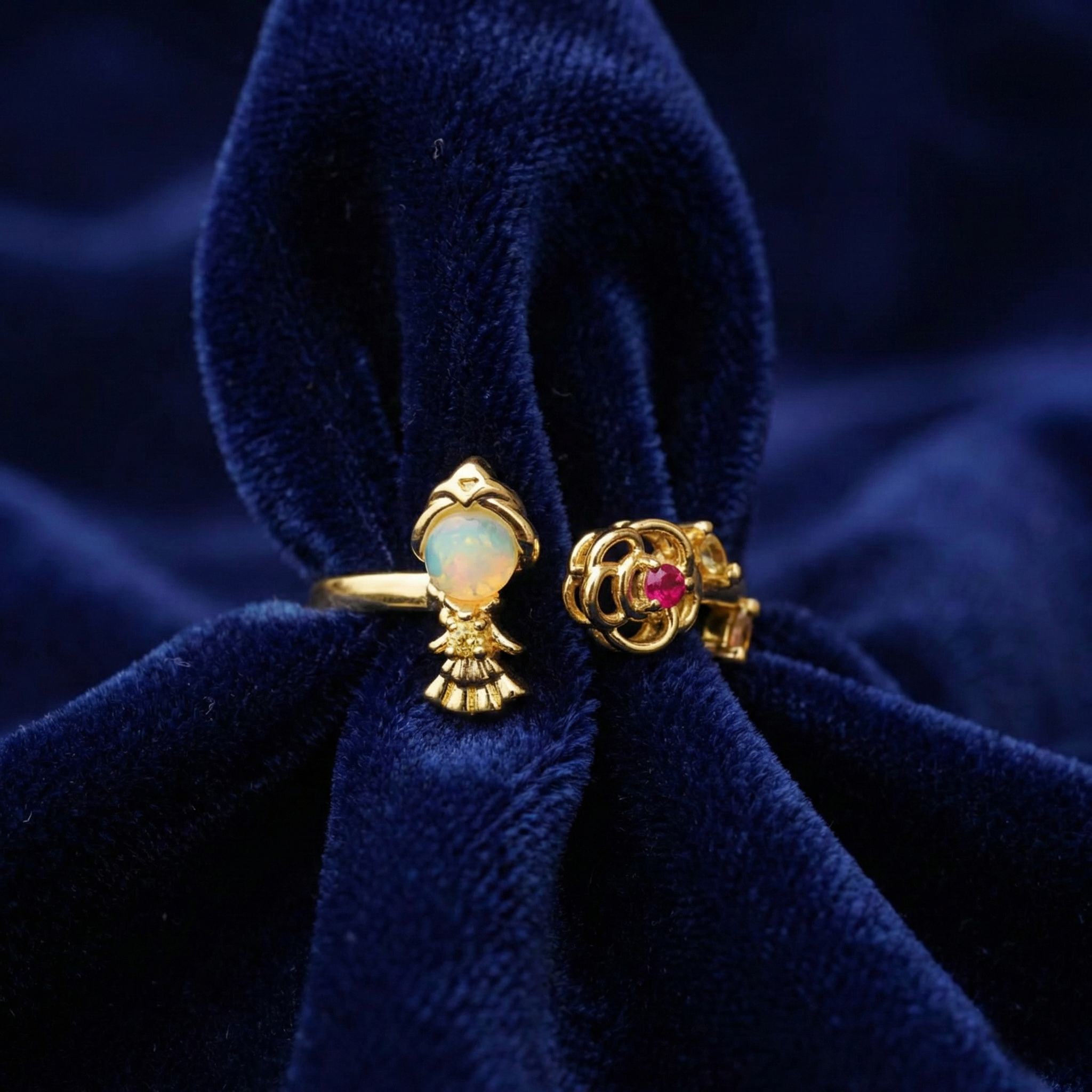 Beauty and the Beast Adjustable Ring