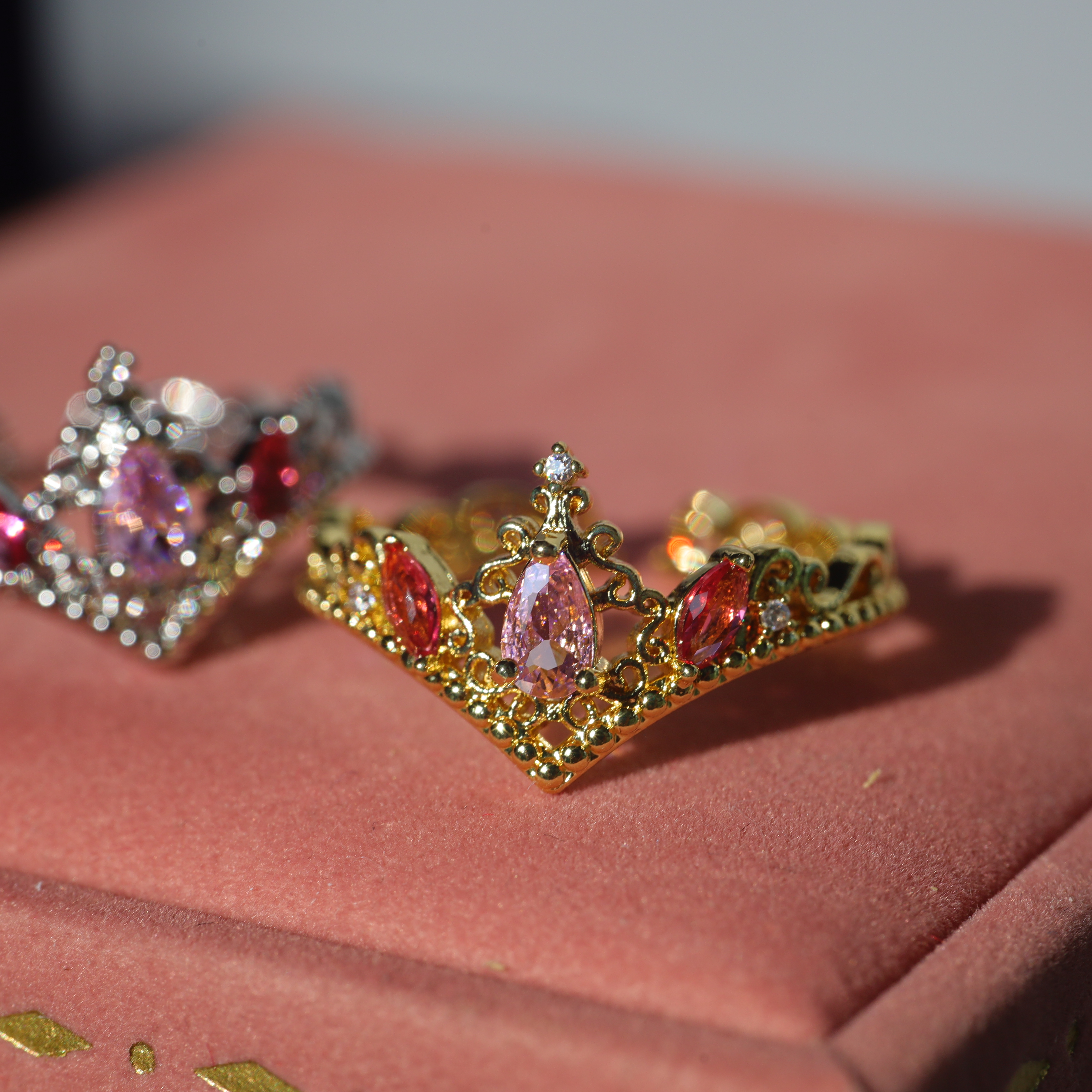 Princess Aurora Inspired Tiara Ring