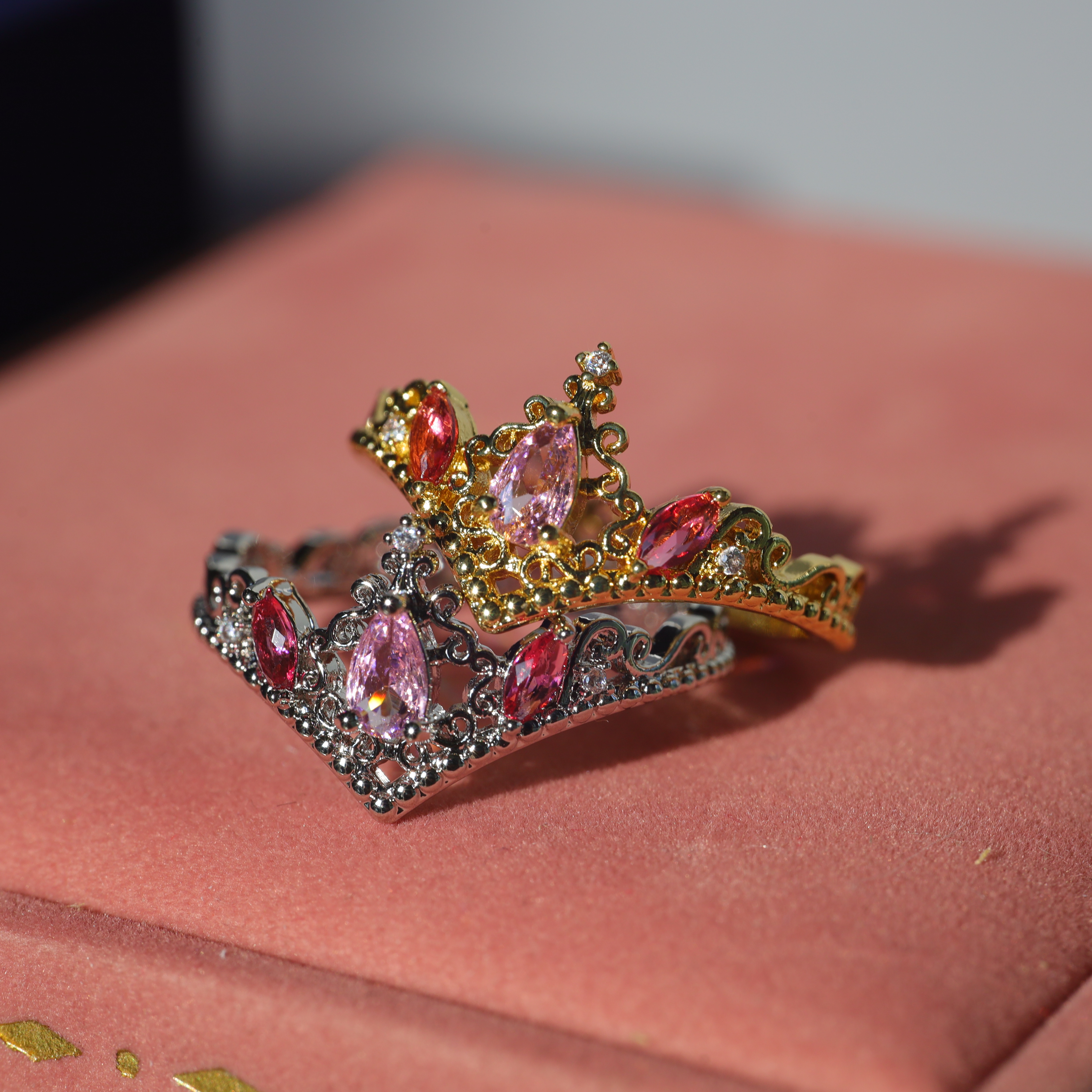 Princess Aurora Inspired Tiara Ring