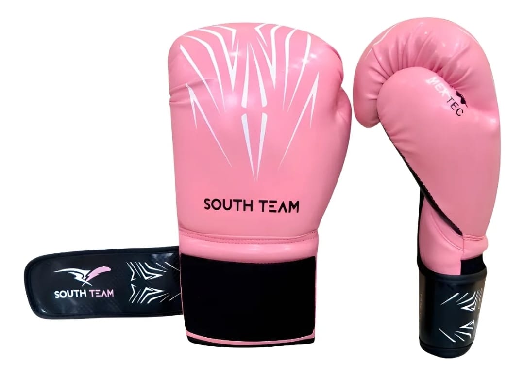 Luva de Boxe Rosa 14oz 16oz 