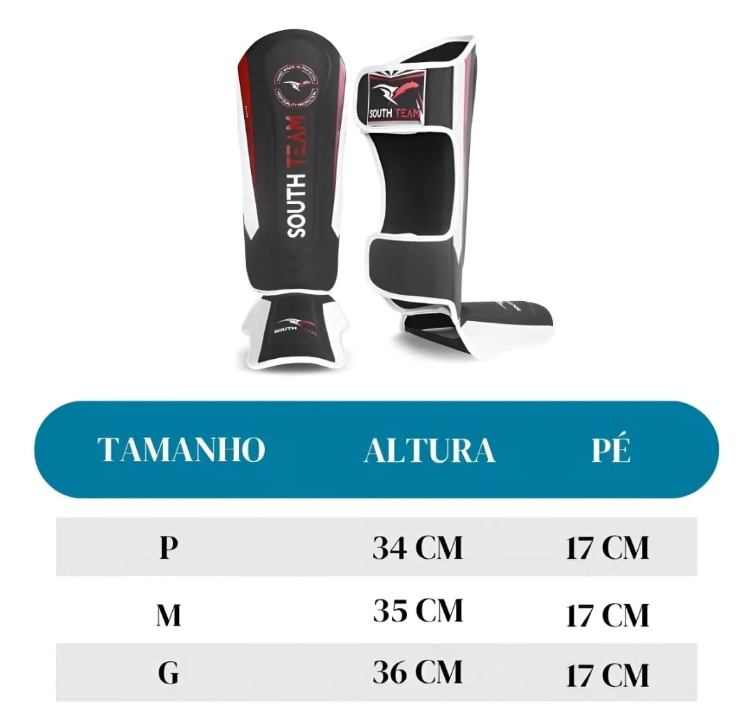 Caneleira de Muay Thai South Team