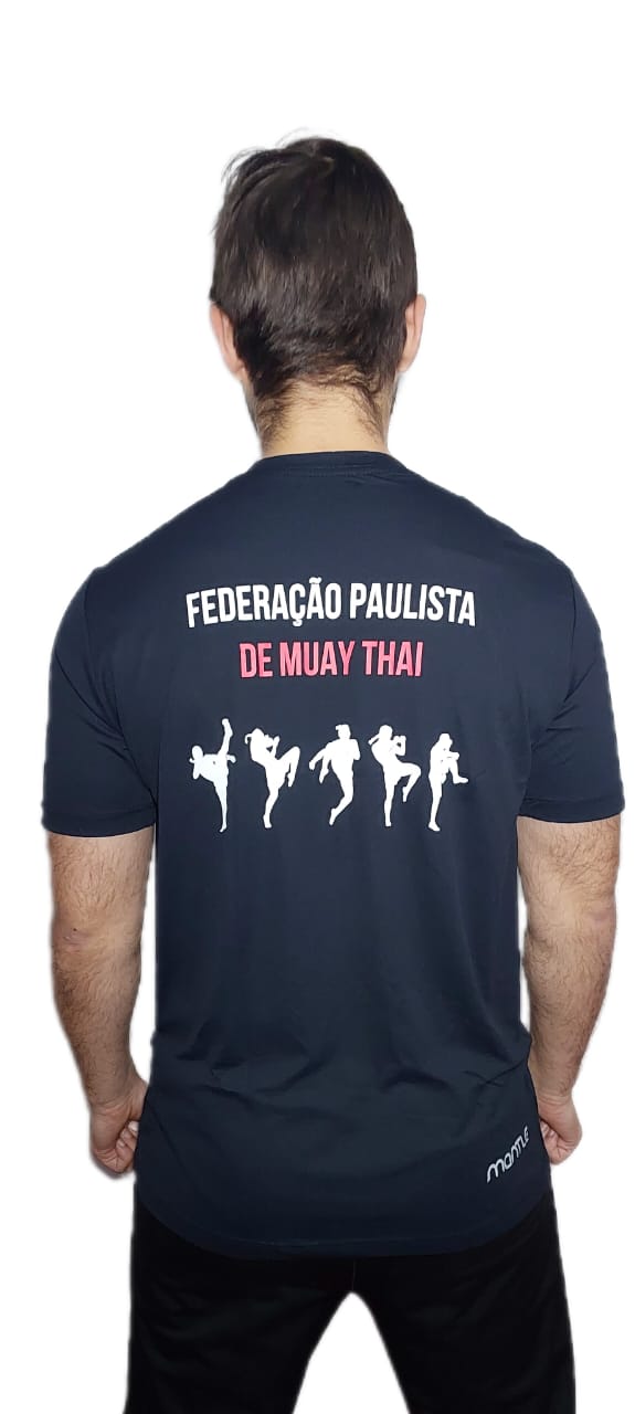 Camiseta Preta FPM São Paulo