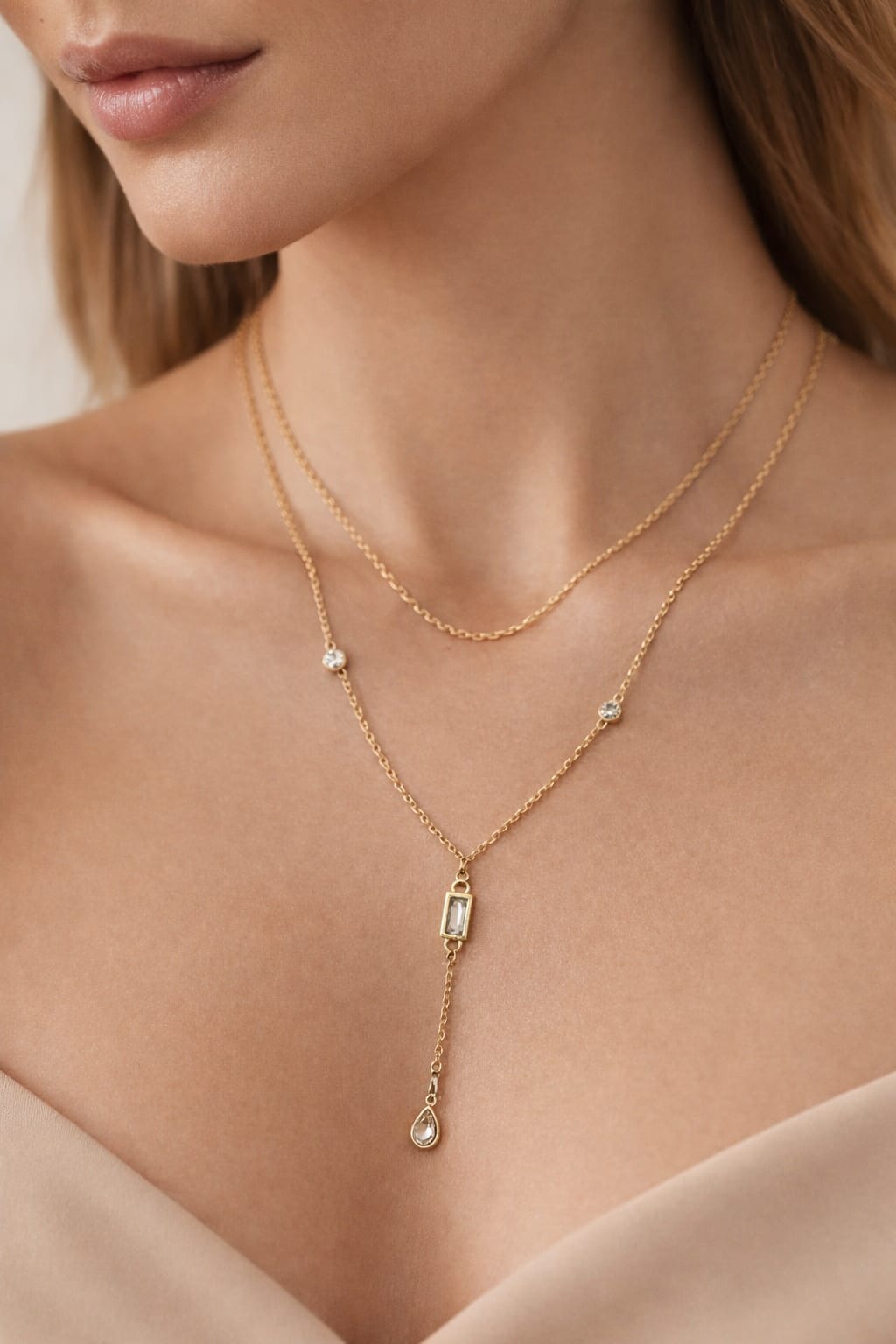Elegant Layered Gold Necklace
