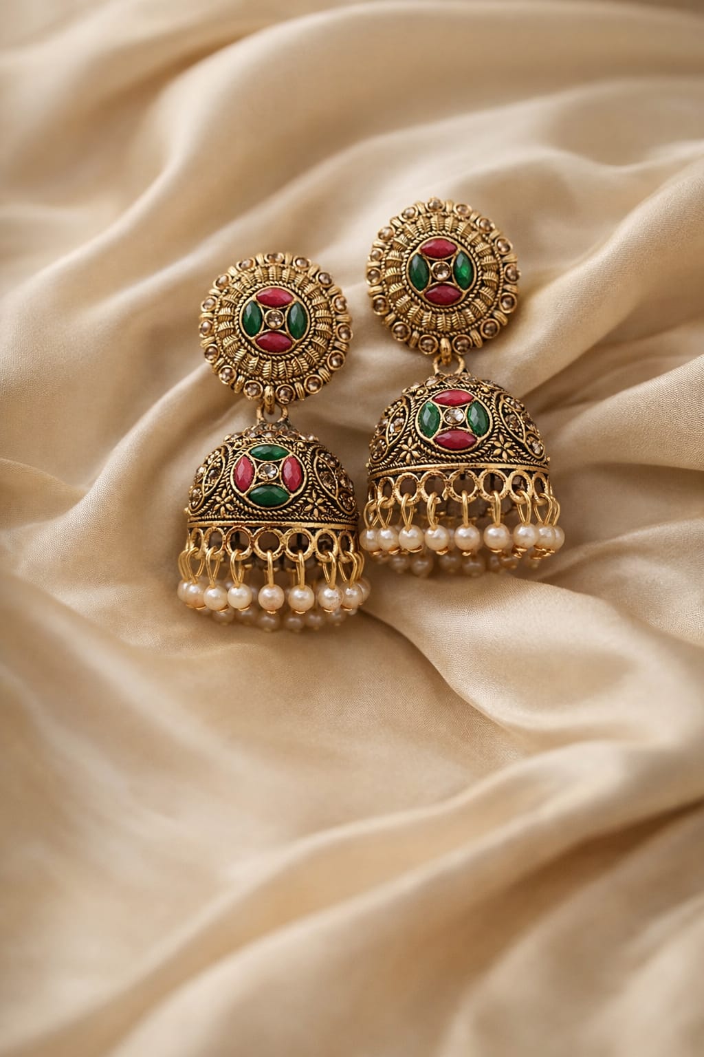 Traditional Jhumka Earrings