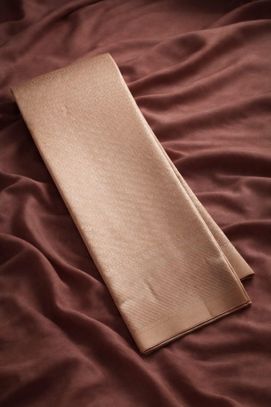 Elegant Champagne Gold Saree 