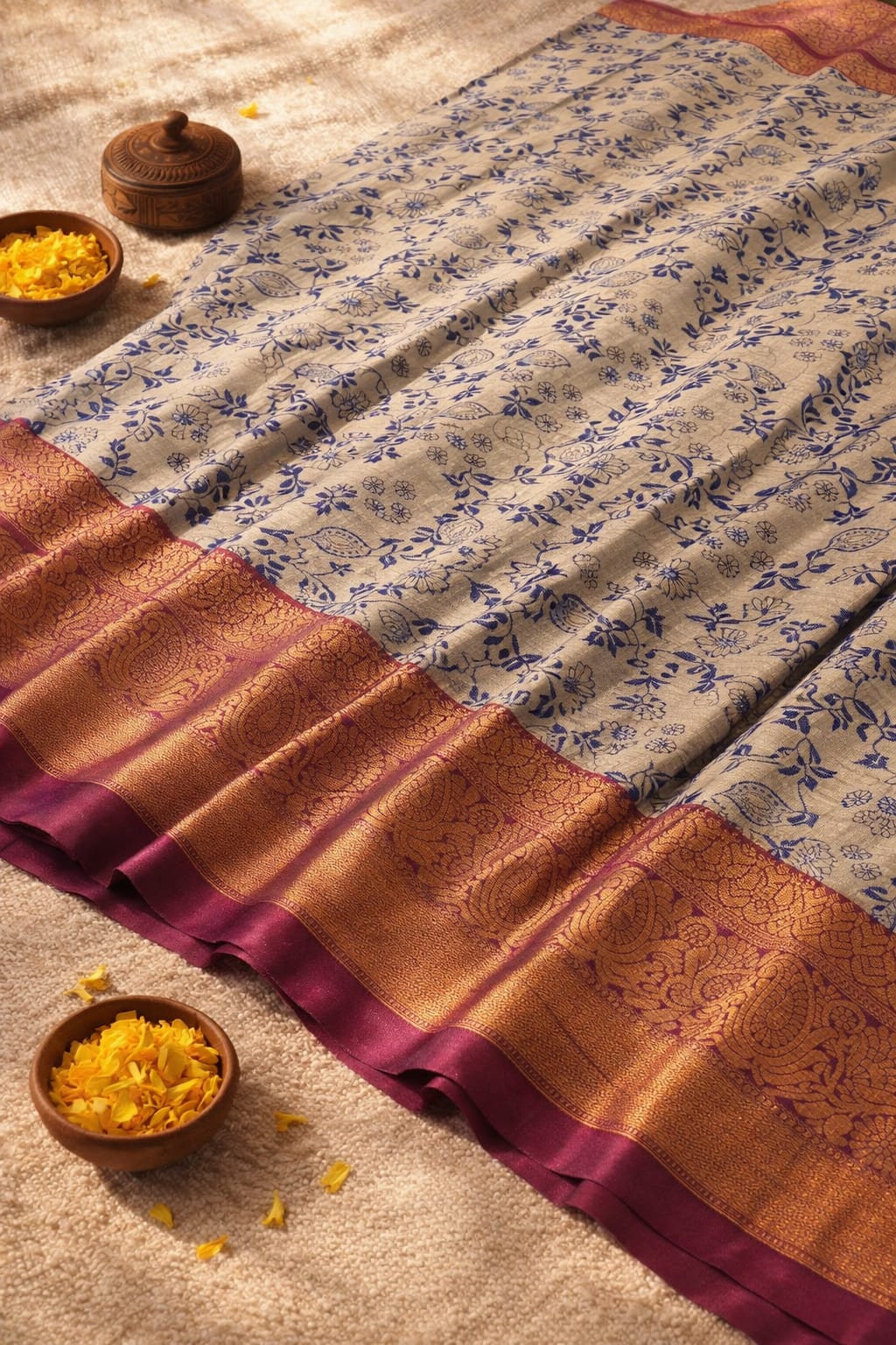 Kanchi Semi Silk Saree