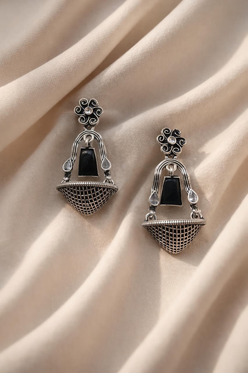 Handcrafted Silver Earrings