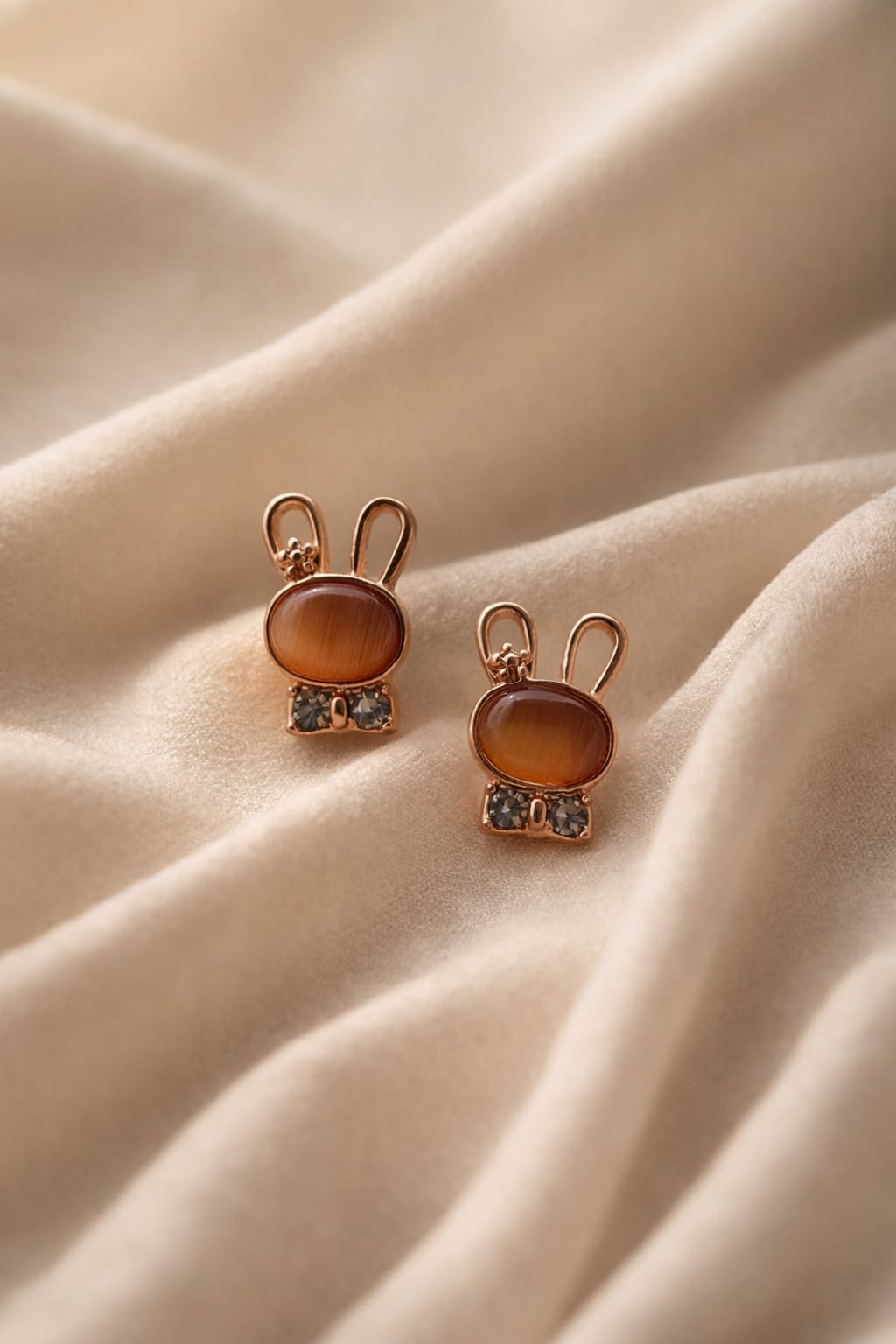 Cute Bunny Stud Earring