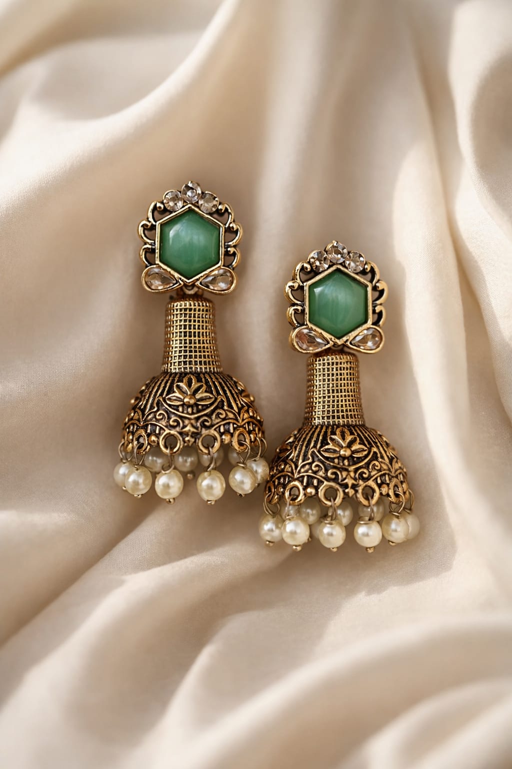 Traditional Jhumka Earrings