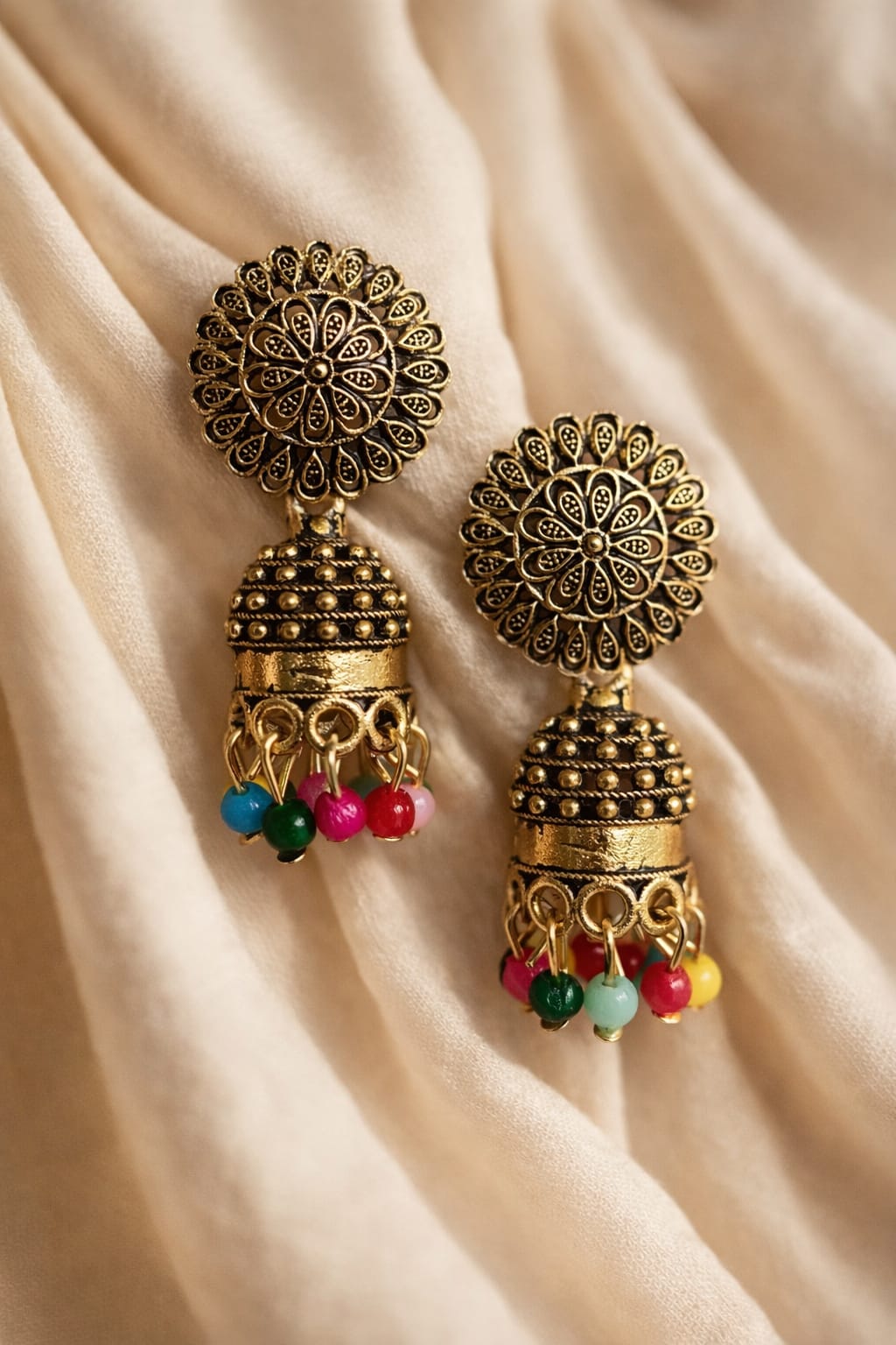 Traditional Jhumka Earrings