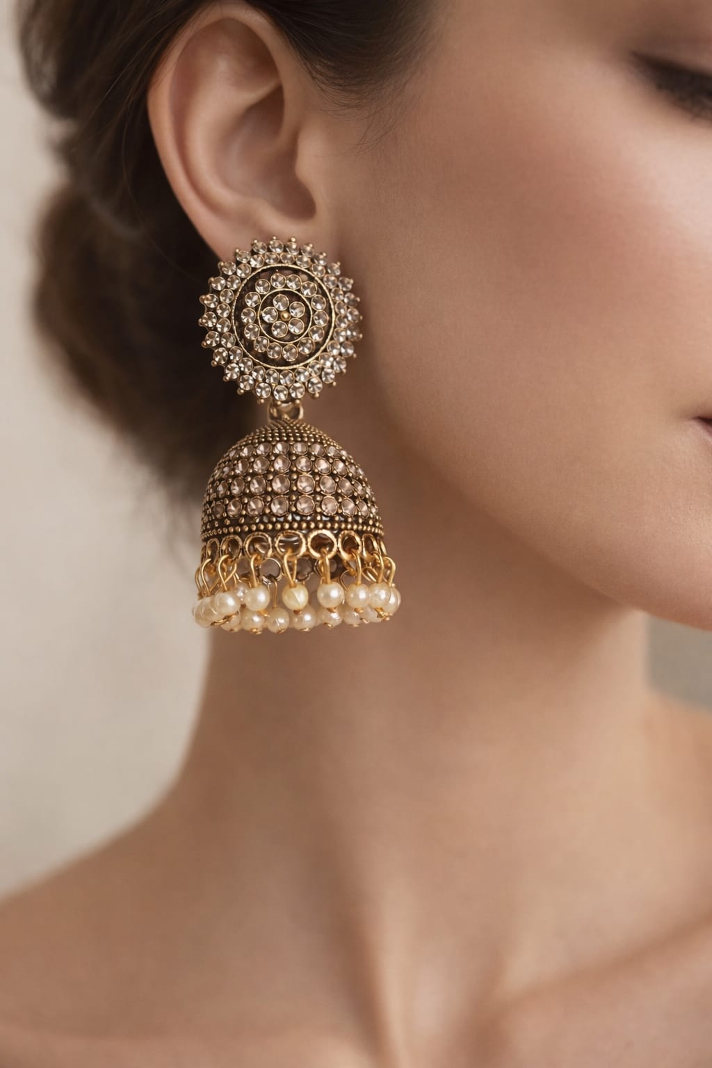 Traditional Jhumka Earrings