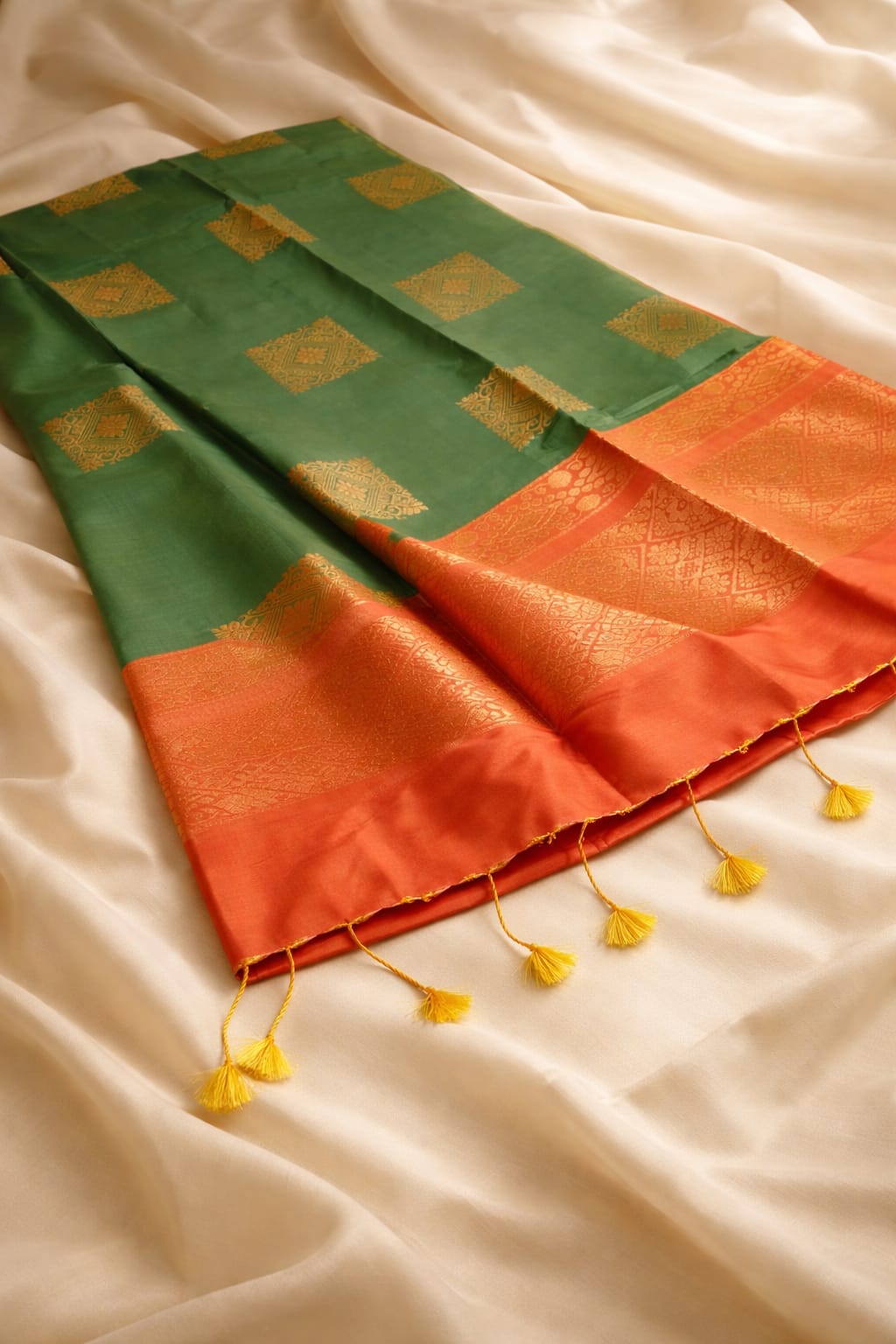 Traditional soft Silk Saree