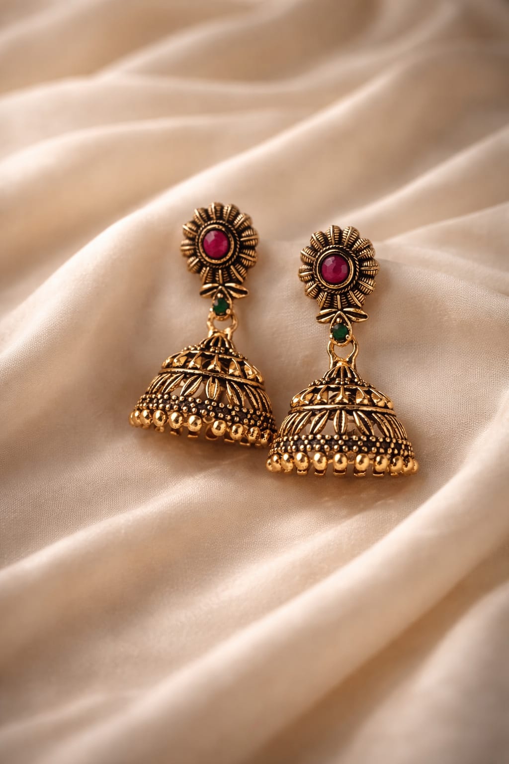 Traditional Jhumka Earrings