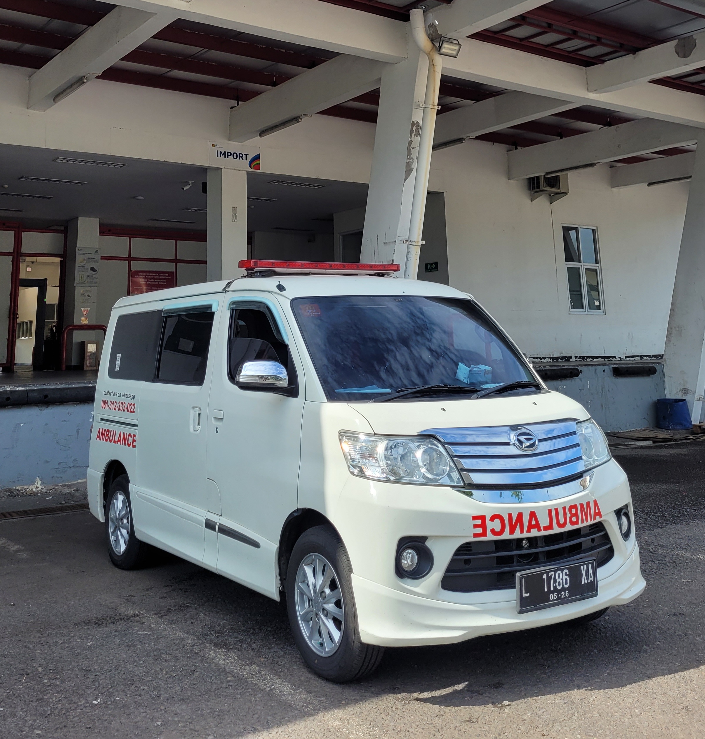 Ambulans Luxio X khusus Luar Kota