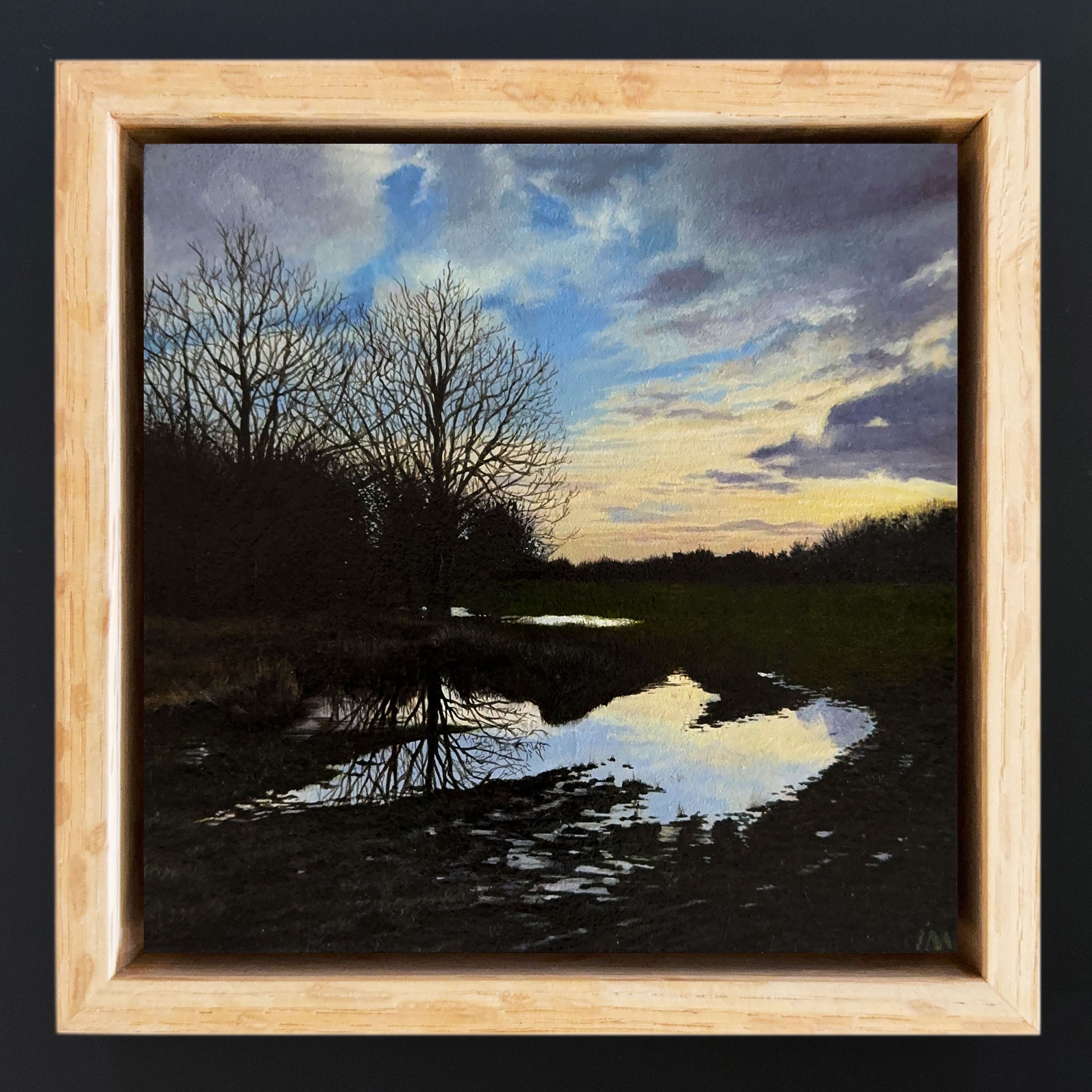 'The Rain's Evening Reflection'