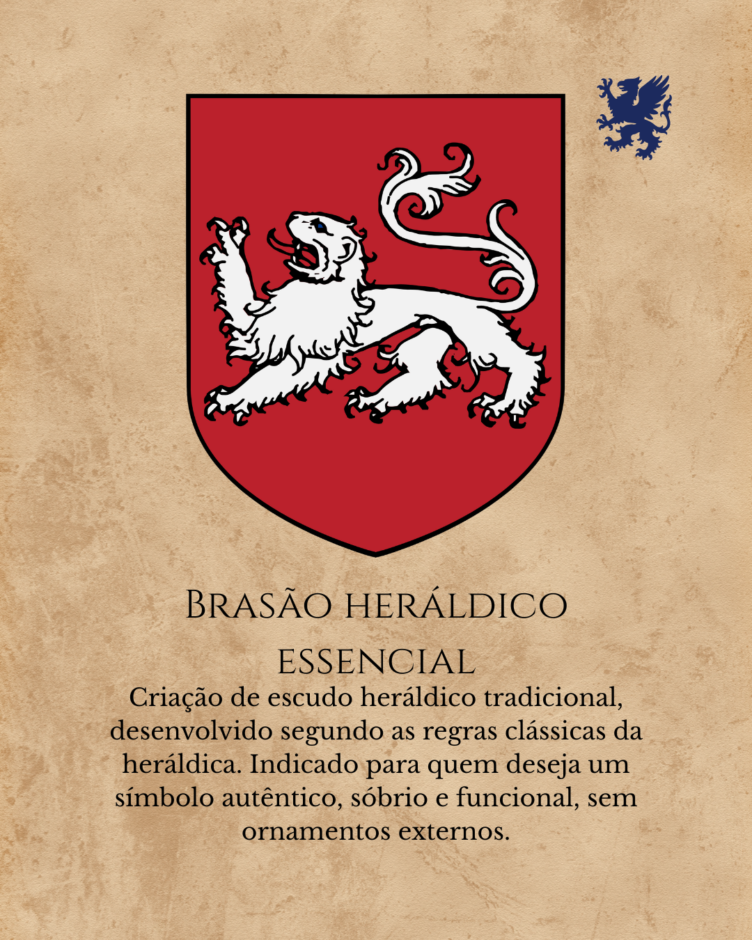 Confecção de Brasões Tradicionais Virtuais sob Encomenda