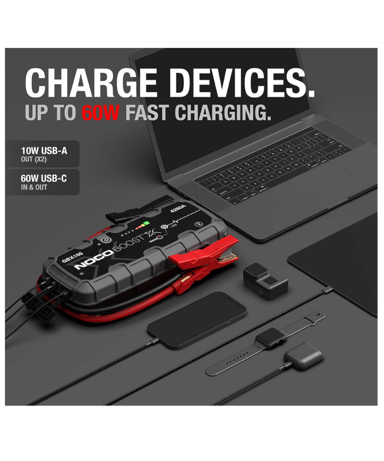 NOCO Boost X GBX155 4250A 12V Lithium Jump Starter