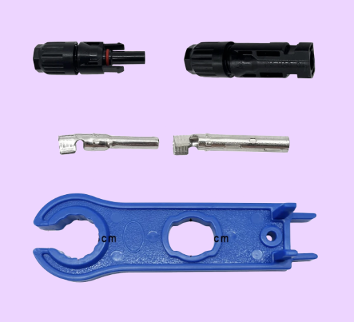 10 Pairs Solar Panel Connectors - Male/Female IP67 Waterproof PV Cable Plugs for Solar Systems, 30A 1000V DC