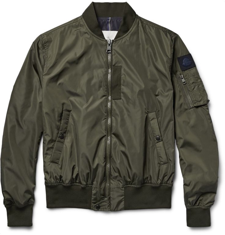 Olive Green Bomber Jacket