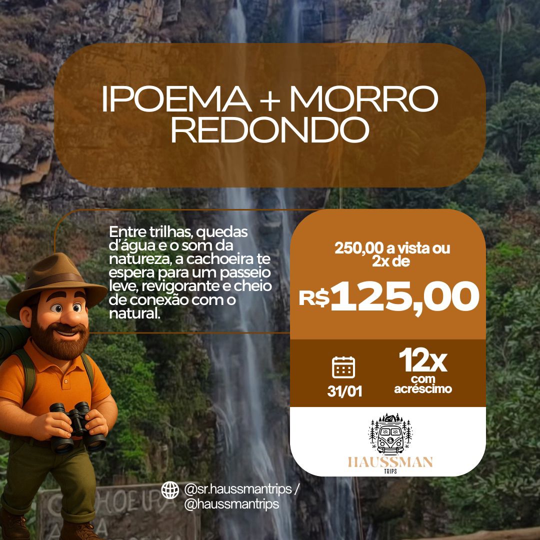 IPOEMA + MORRO REDONDO-MG 31/01