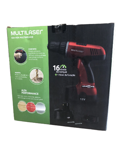 Parafusadeira/Furadeira Multilaser 12V