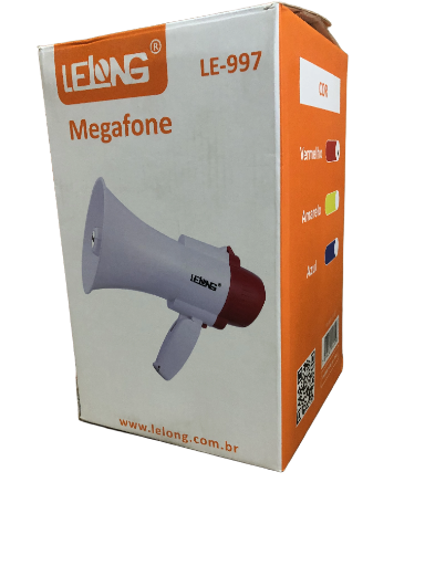 Megafone Lelong LE-997 Recarregável