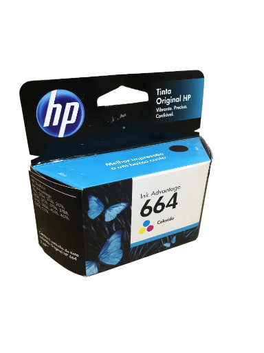 Cartucho de Tinta HP 664 Colorido
