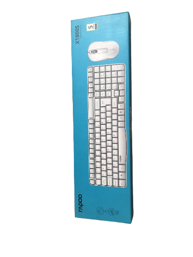 Teclado e mouse sem fio Rapoo X1800S