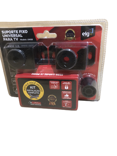 Suporte Fixo Universal para TV Kit instalação completo