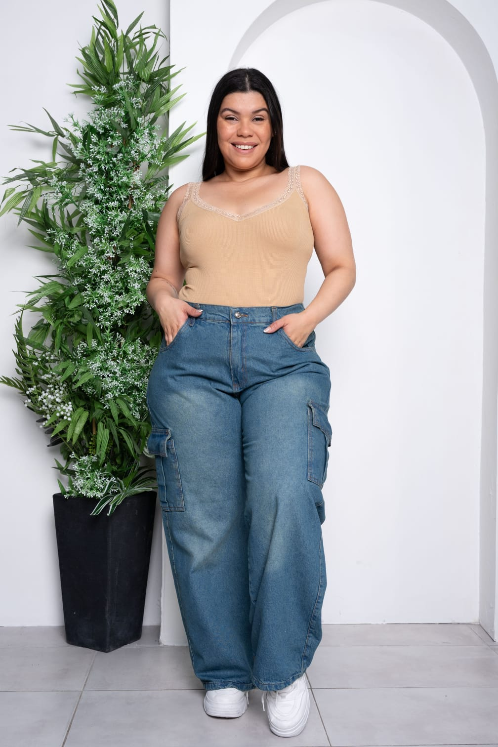 Wide leg rigido oxido cargo