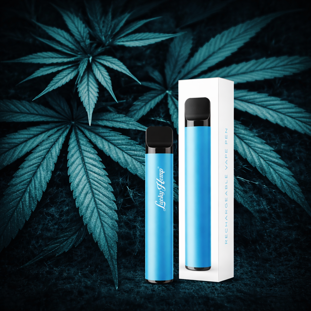 Wiederaufladbarer Vape Pen Hellblau