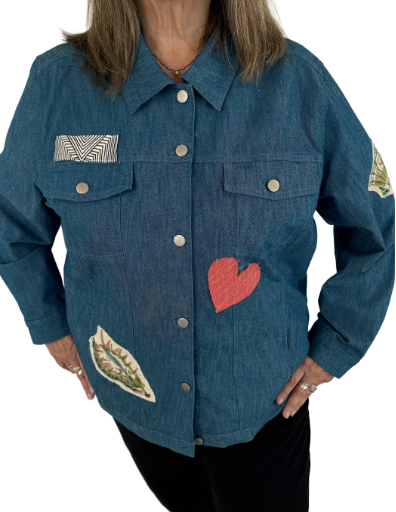 Embroidered Denim Jacket