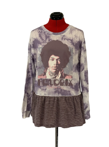 Jimi Hendrix Tie-Dye Top