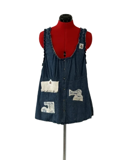 Denim  Sleeveless Top