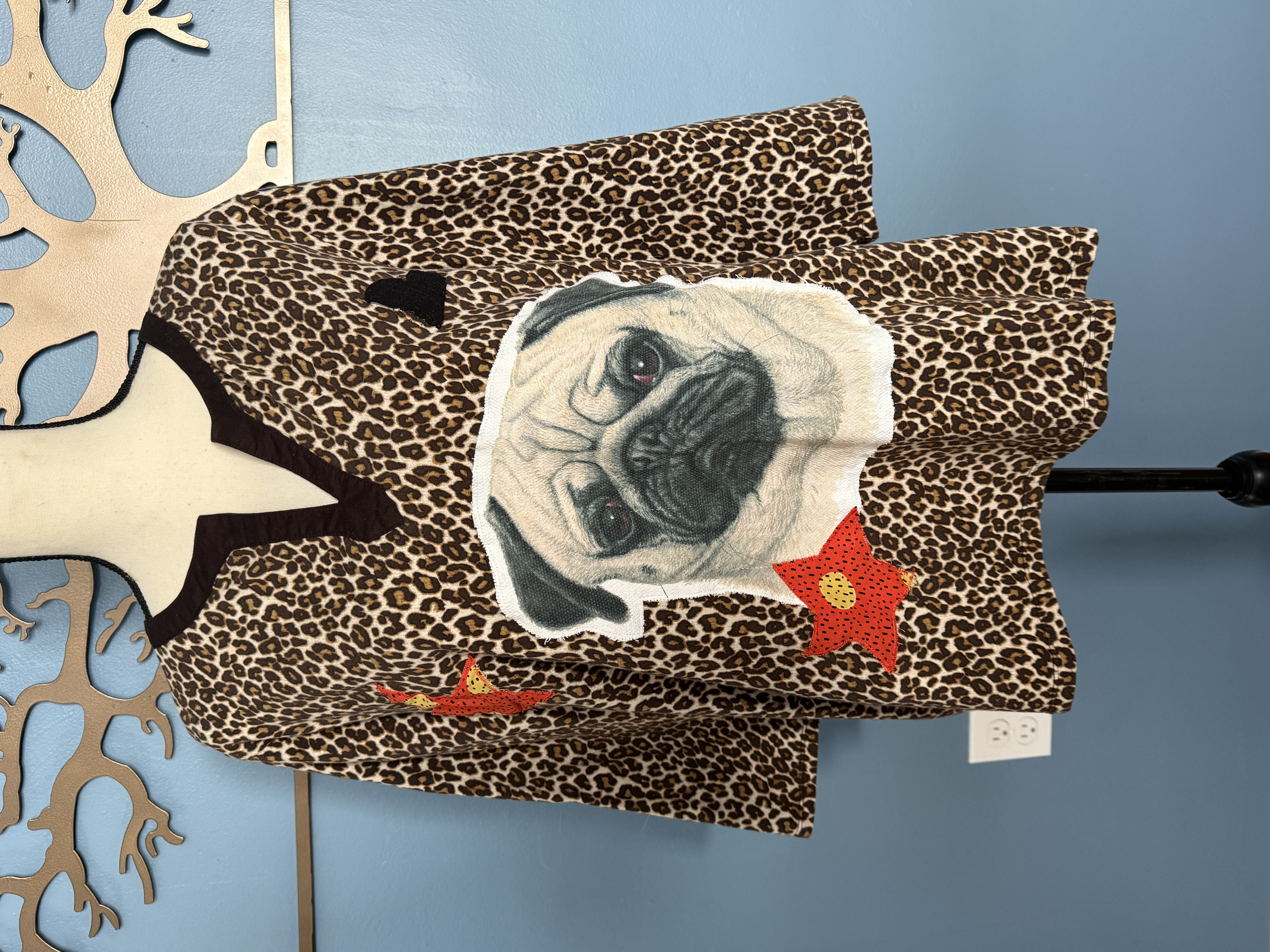 Leopard Print Pug Top