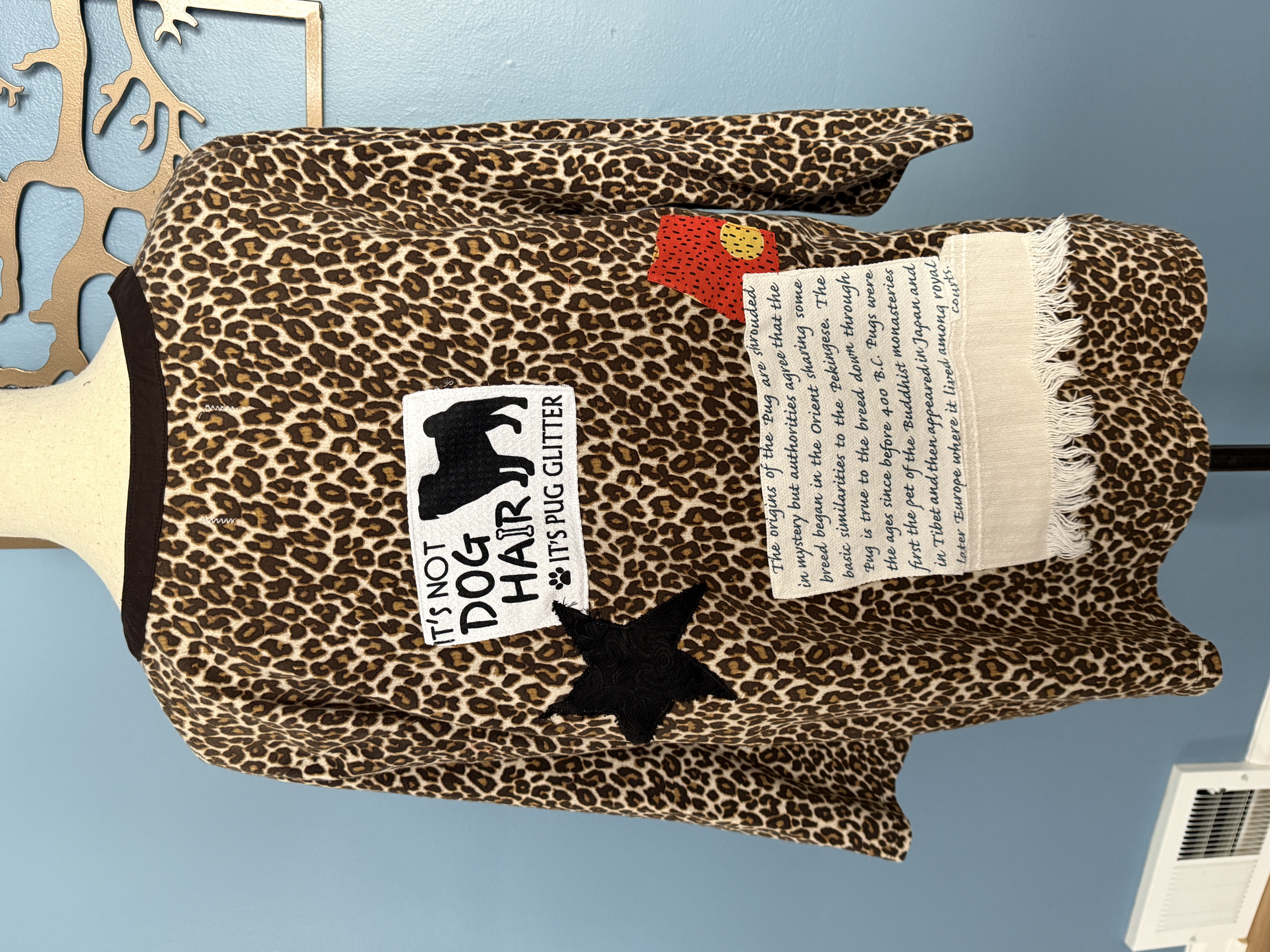 Leopard Print Pug Top