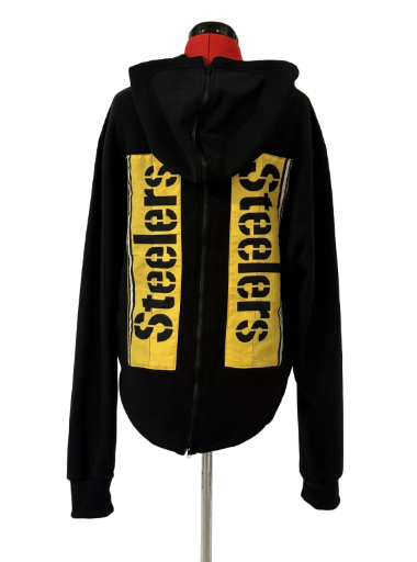 Steelers Lace-Up Hoodie